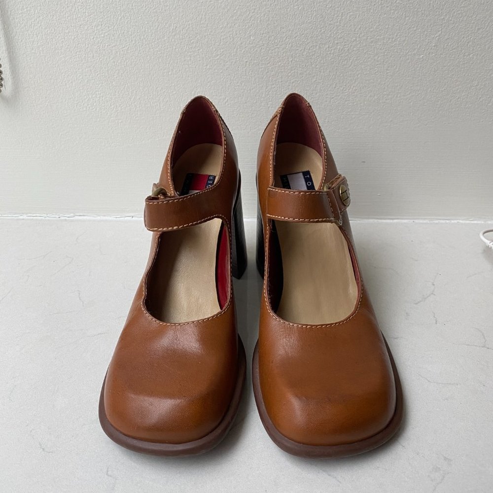 Tommy Hilfiger Vintage Leather Heels